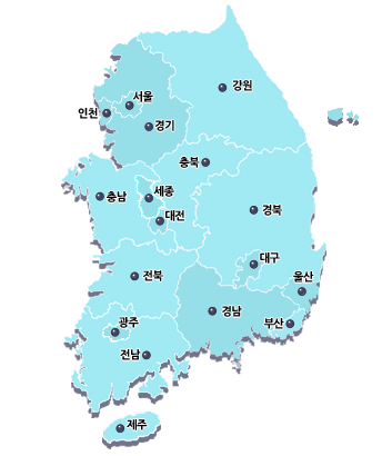 전국지도